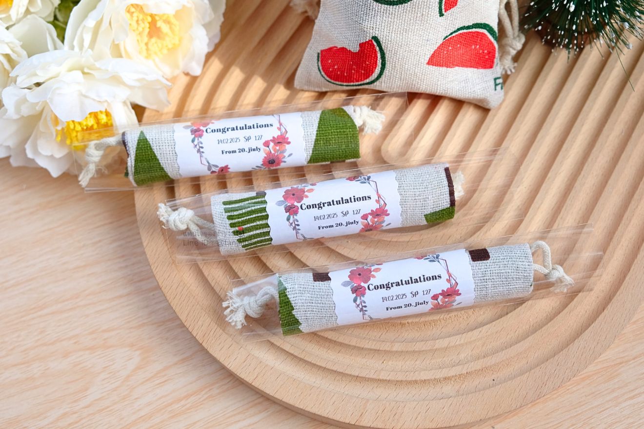 ของชำร่วยถุงผ้า 9 บาท แจกงานปัจฉิมนิเทศ